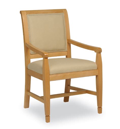 4000 Wood Arm Chair Shelby Williams
