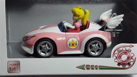 Auto Princesa Peach Mario Kart Wii Pull And Speed 15500 En Mercado