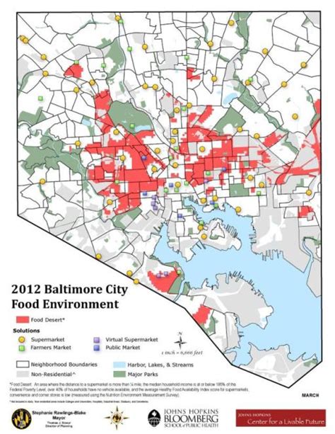 New Improved Food Desert Map Johns Hopkins Center For A Livable