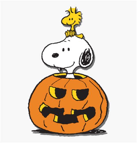 Transparent The Great Pumpkin Clipart Snoopy And Woodstock Halloween