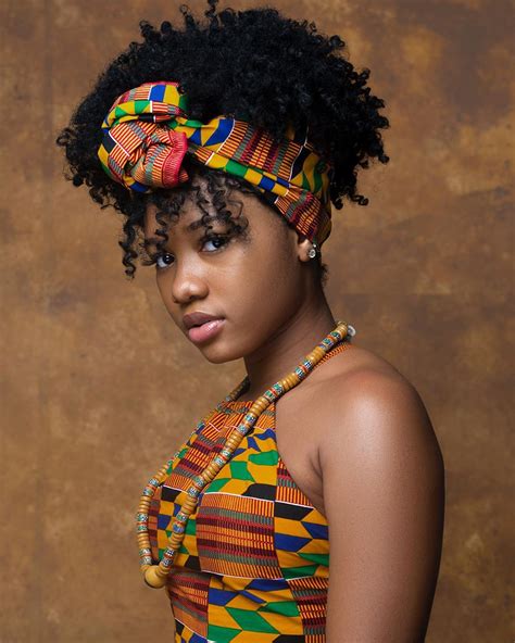 Hot Shots Of Two African Beauties In Kente Prints Fashion