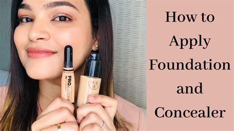 How To Apply Foundation And Concealer For Beginners How To Do