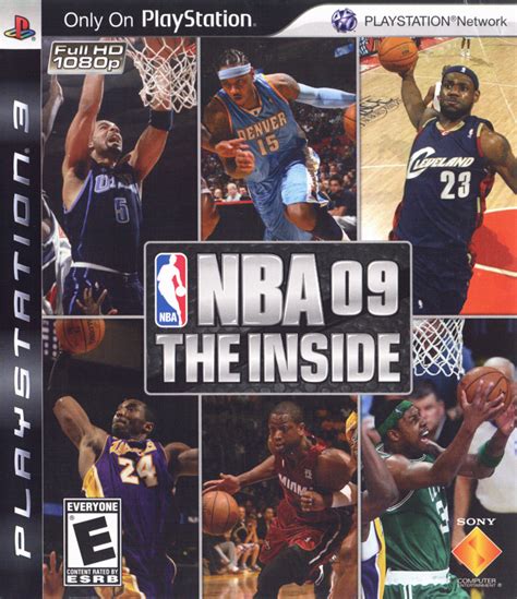 Nba 09 The Inside 2008 Playstation 3 Box Cover Art Mobygames