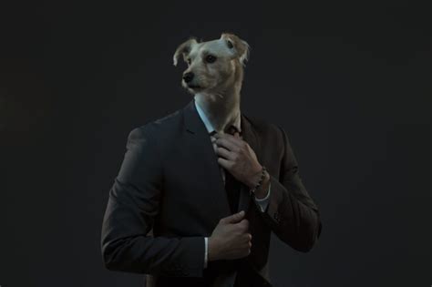 Isaac Alvarezs Humorous Portraits Merged Dog Heads With Human Bodies