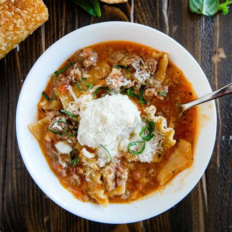 Lasagna Soup Recipe Taste And Tell
