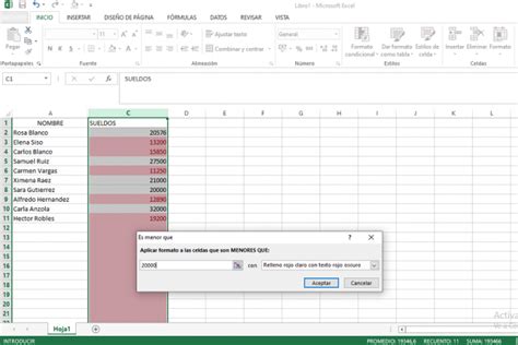 Como poner y cambiar de color una celda en Excel con fórmula - Solvetic