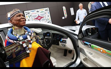 Esther Mahlangu Bmw 7 Series Now In Sa Safe Travel