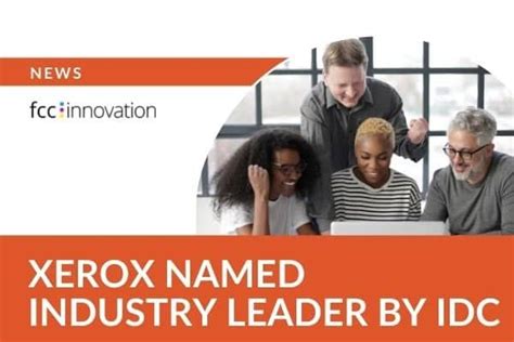 Xerox Named Industry Leader By Idc