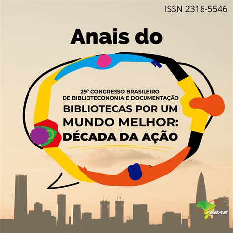 v 1 n 1 2022 Anais do 29º Congresso Brasileiro de Biblioteconomia