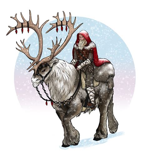 Viking Santa By Monikazagrobelna On Deviantart