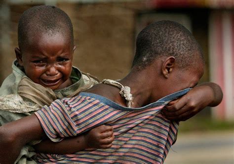 Crying African Child