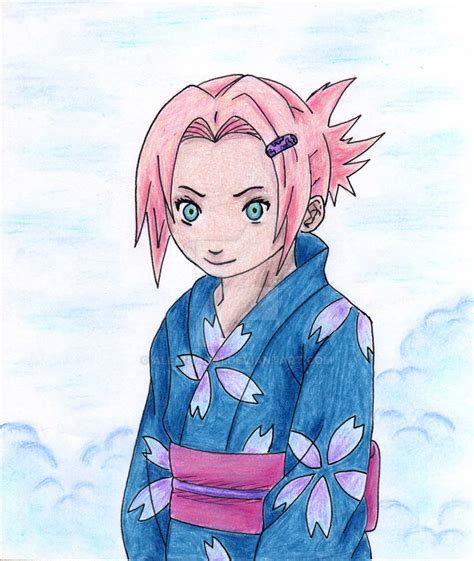 Sakura With Kimono By Ale Chan91 On Deviantart