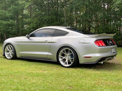 Ford Mustang Gt S550 Silver Vs Forged Vs02 Wheel Wheel Front