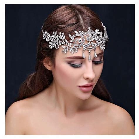 Crystal Tiara Hair Jewelry At Bling Brides Bouquet Online Bridal Store