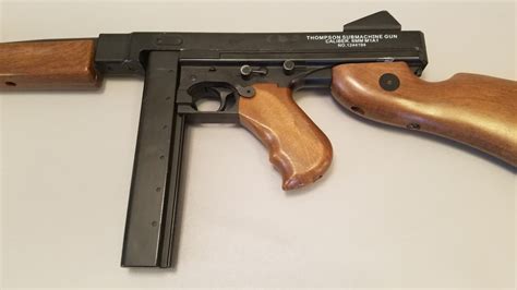 Thompson Submachine Gun Model Rifle Hangar Prop My Xxx Hot Girl