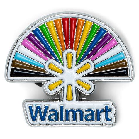 Sparkshop Rainbow Spark Walmart Lapel Pin Sparkshop