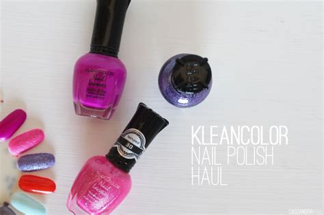 Kleancolor Nail Polish Haul Swatches Cassandramyee Nz Beauty Blog