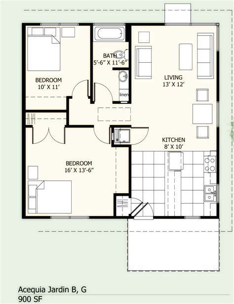 900 Sq Ft Small House Floor Plans 800 Sq Ft House 20x30 House Plans