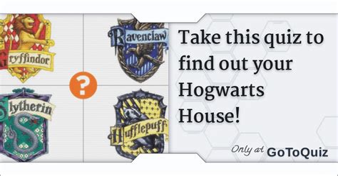 Take This Quiz To Find Out Your Hogwarts House