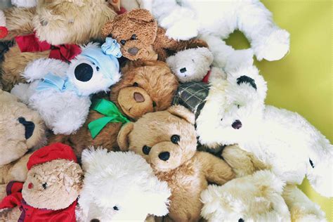 Small Pile Of Stuffed Animals