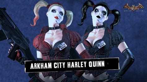 Skin Arkham Asylum City Harley Quinn Youtube