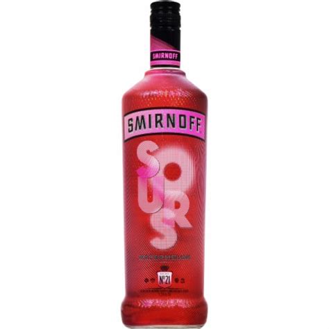 Smirnoff Sours Watermelon Vodka Infused With Natural Flavors 1 L