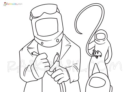 Among Us Venom Coloring Page Printable Free Cartoon Coloring Pages