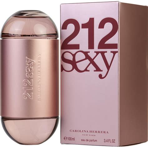 Eau De Parfum Spray 212 Sexy De Carolina Herrera En 100 Ml Pour Femme