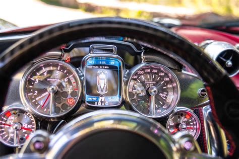 2017 Pagani Huayra Bc Best Looking Gauges Ever In My Opinion R