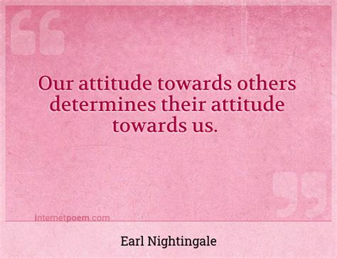 Our Attitude Towards Others Determines Their Attitude 1
