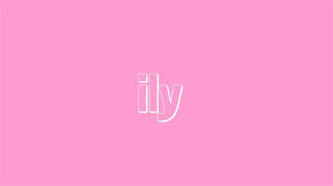Ily Blue Pink Aesthetic Youtube