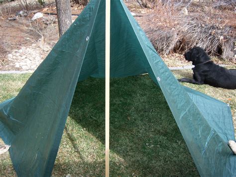 The Ultimate Tarp Survival Shelterbackpacking Tent 6 Steps With Pictures Instructables