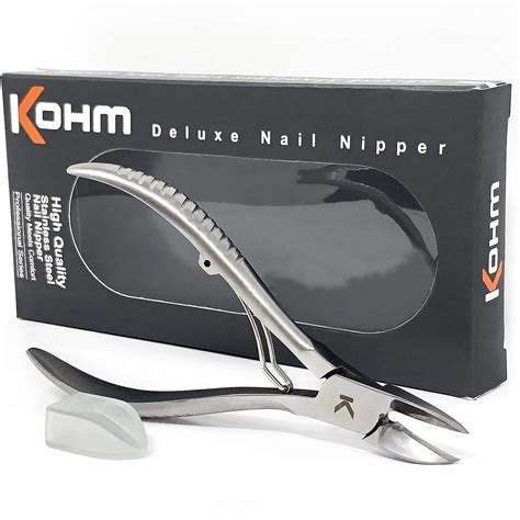 Kohm Toenail Clippers For Thick Nailsnail Nipper Surgical Steel Grade