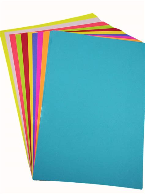 Lakeer A4 Color Paper Premium Neon Colours Pack Of 50 Sheets 80 Gsm 10