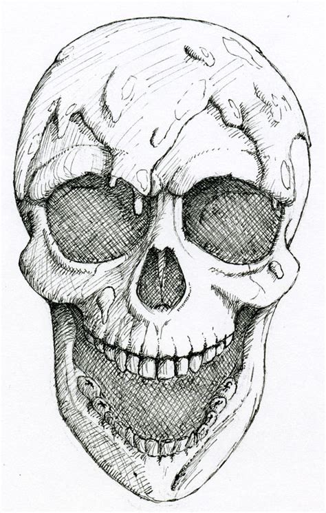 15+ Skull Drawings, Art Ideas | Design Trends - Premium PSD, Vector