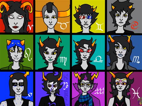 √ Homestuck Characters Trolls