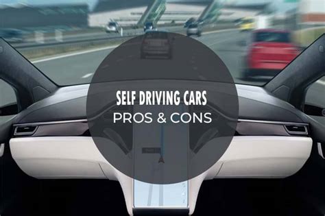 Pros And Cons Of Self Driving Cars Sincere Pros And Cons