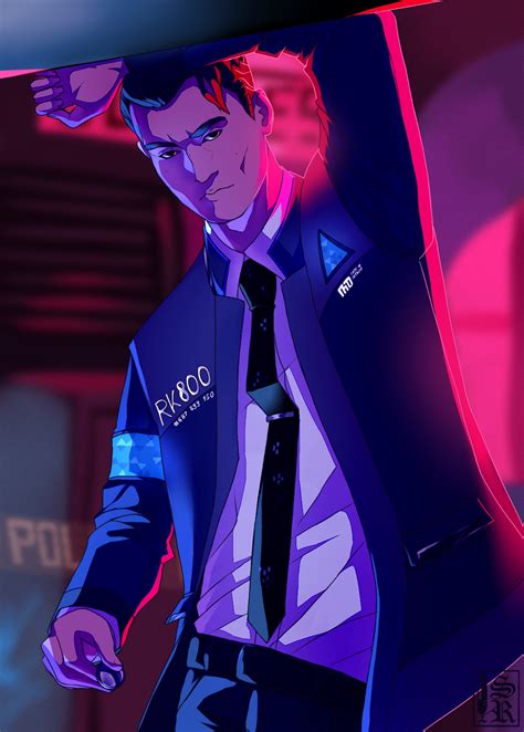 Connor Detroit Become Human By Signoreratto On Deviantart