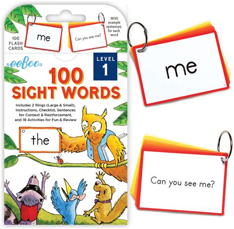 100 Sight Words Level 1 The Toy Chest At The Nutshell