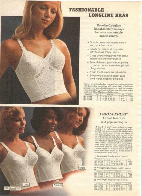 Lot Of 70s Vintage Catalog Bras Panty Girdles Photo Pages Ads