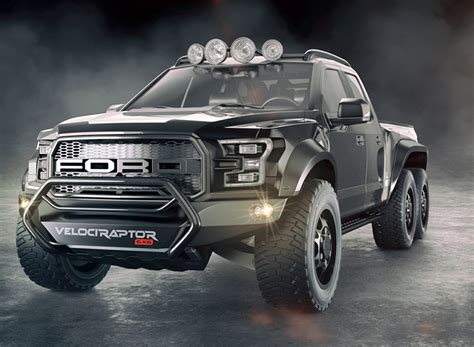 Ford Hennessey Velociraptor 6x6 Six Wheels And 650 Hp