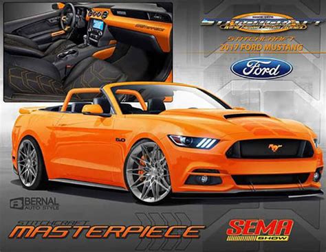 Ford Shows Off Mustangs Bound For Sema 2016