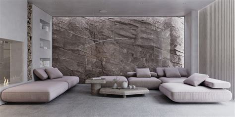 Striking Rockface Feature Walls And Luxury Stone Decor Accents Unique