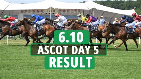 610 Royal Ascot Result Day 5 Who Won The Queen Alexandra Stakes