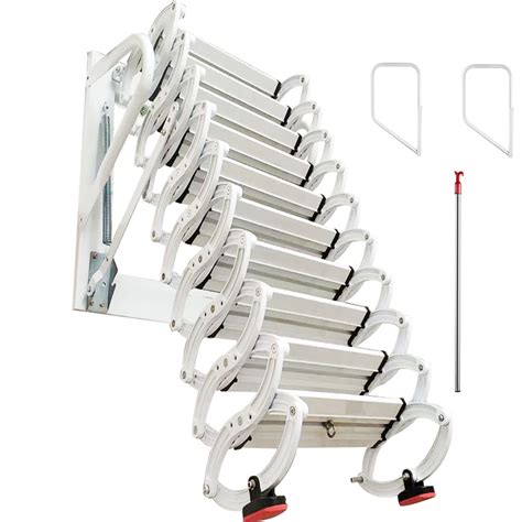 Buy Techtongda Attic Ladder Steps Pull Down 14 Steps Attic Stairs