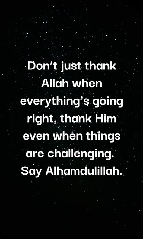 35 Alhamdulillah Quotes To Thanks Allah Islamic Quotes In 2020