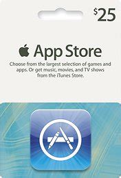 Maybe you would like to learn more about one of these? Apple $25 App Store Gift Card D6002LL/A - Best Buy