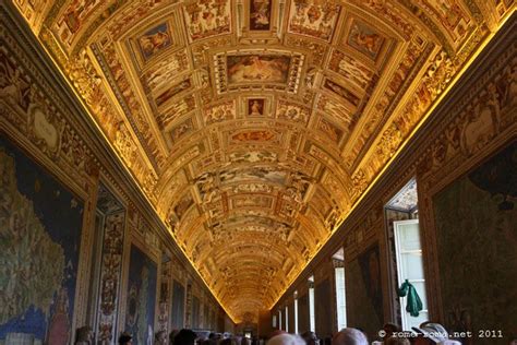 Galerie des cartes géographiques Musées du Vatican Rome Roma