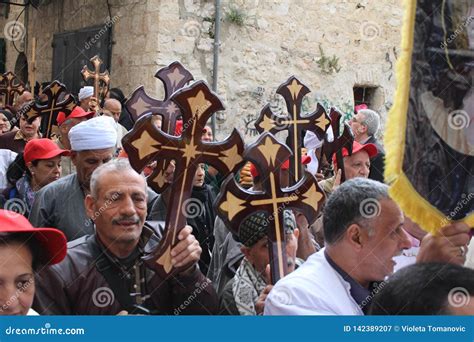 Orthodox Christians Mark Good Friday In Jerusalem A Procession Along