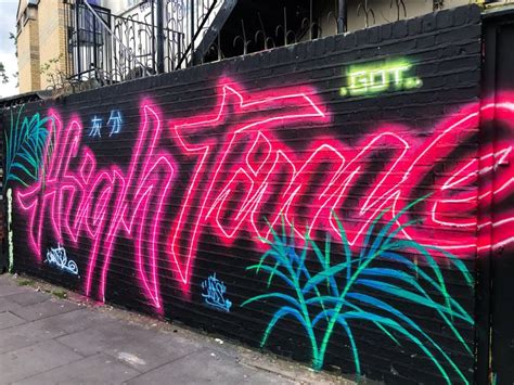 Neon Aesthetic Graffiti Murals Street Art Graffiti Wall Art